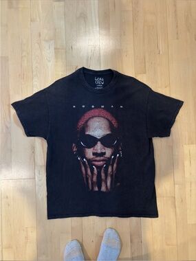 Dennis Rodman Goat Crew Tshirt